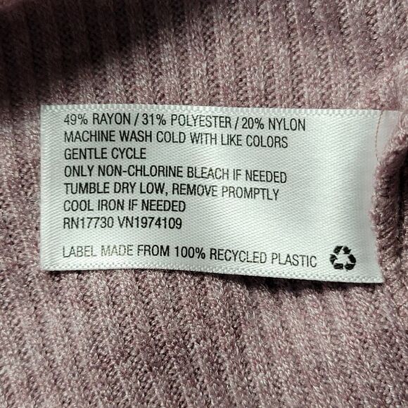 WildâFableâMauve BodyconâSweaterâDressâ&âShrugâSetâSzâXXL - Picture 6 of 8